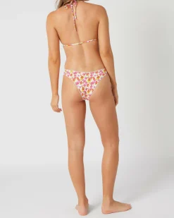 Bikinis*Topanga Melva High Cut Bikini Bottom White/multi