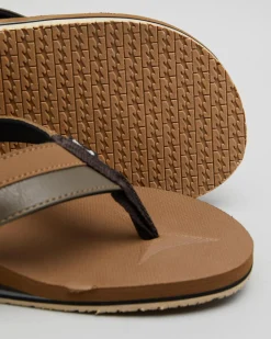 Flip Flops & Sandals*Billabong Mens' All Day Impact Thongs Camel