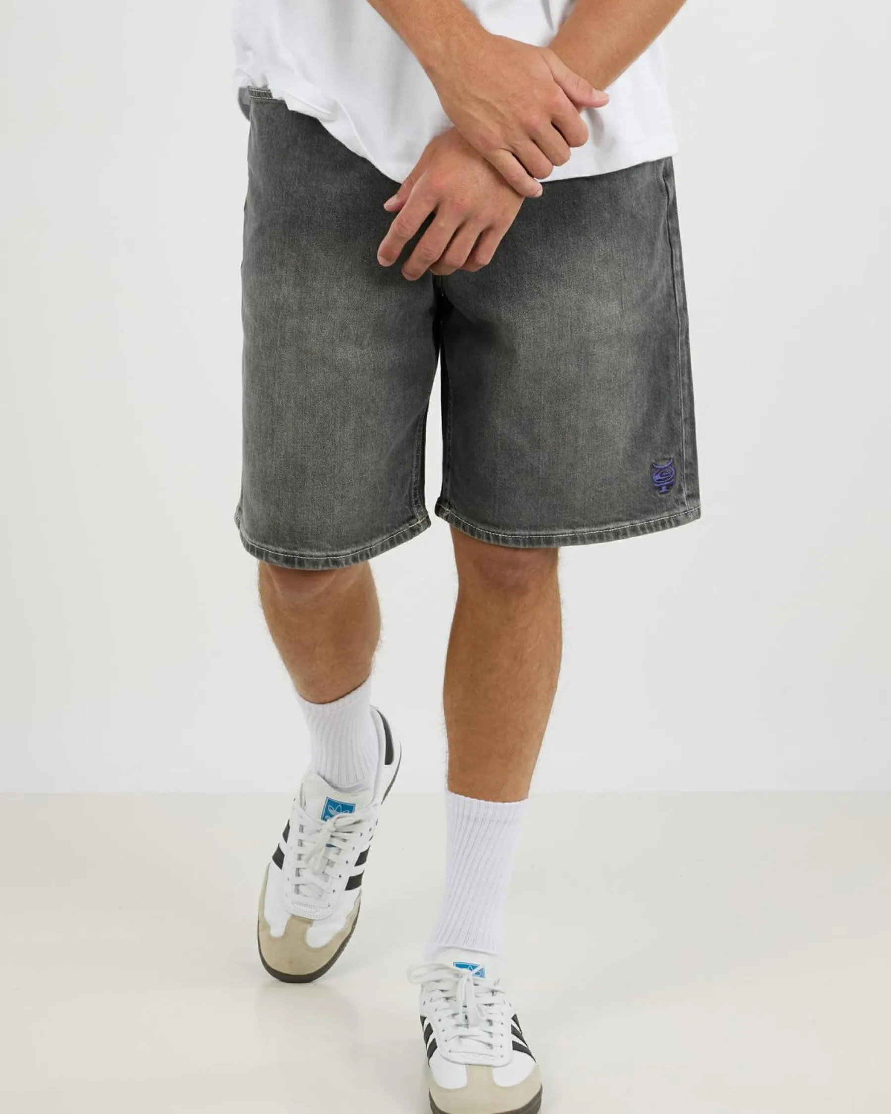 Denim|Shorts & Bottoms*Quiksilver Mercury Denim Shorts Dark Smoke