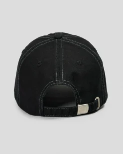 Headwear*Worship Supplies Messenger 6 Panel Cap Black