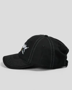 Headwear*Worship Supplies Messenger 6 Panel Cap Black