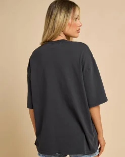 Clearance Metal And Mayhem Oversized T-Shirt Women Tops