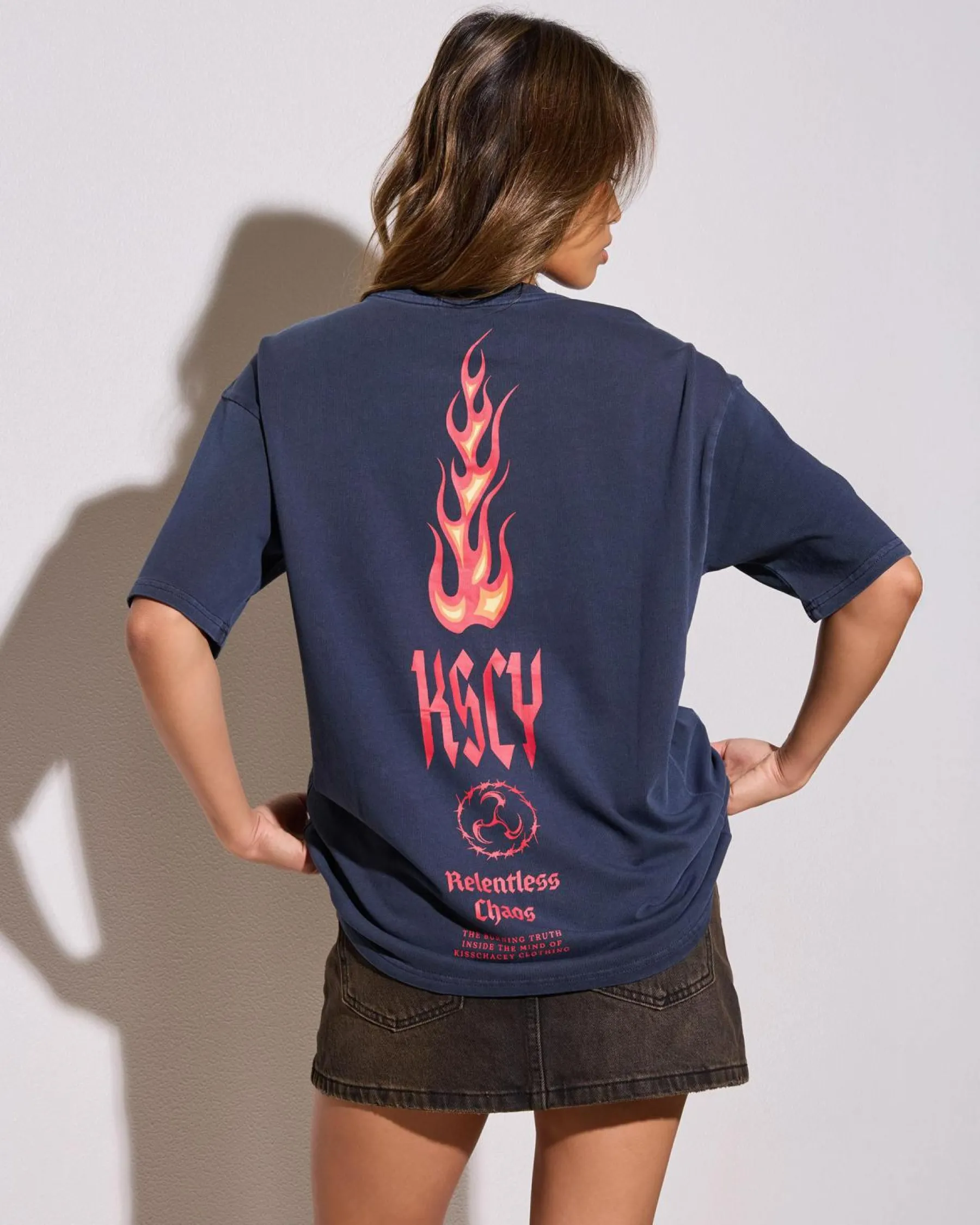 Hot Meteor Box Fit T-Shirt Women Tops