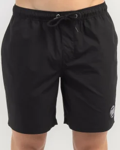 Shorts & Bottoms*Santa Cruz MFG Dot Cruzier Solid Shorts Black
