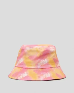 Headwear*Santa Cruz MFG Retro Dot Bucket Hat Ginger Tie Dye