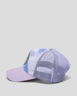 Headwear|Headwear*Santa Cruz MFG Retro Dot Cap Lavender Tie Dye