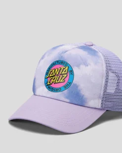 Headwear|Headwear*Santa Cruz MFG Retro Dot Cap Lavender Tie Dye