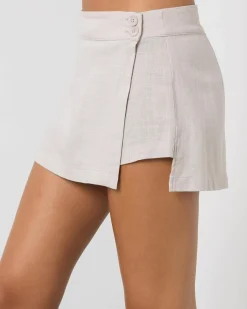 Best Mica Hawaii Skort Women Sets|Linen Blend