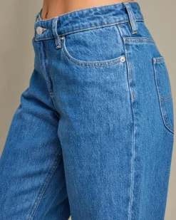 Online Mid Baggy Jeans Women Denim|Bottoms