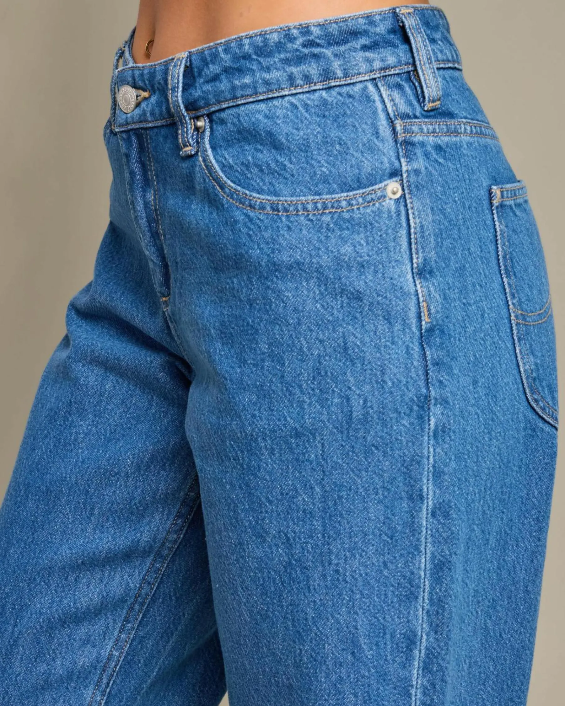 Online Mid Baggy Jeans Women Denim|Bottoms