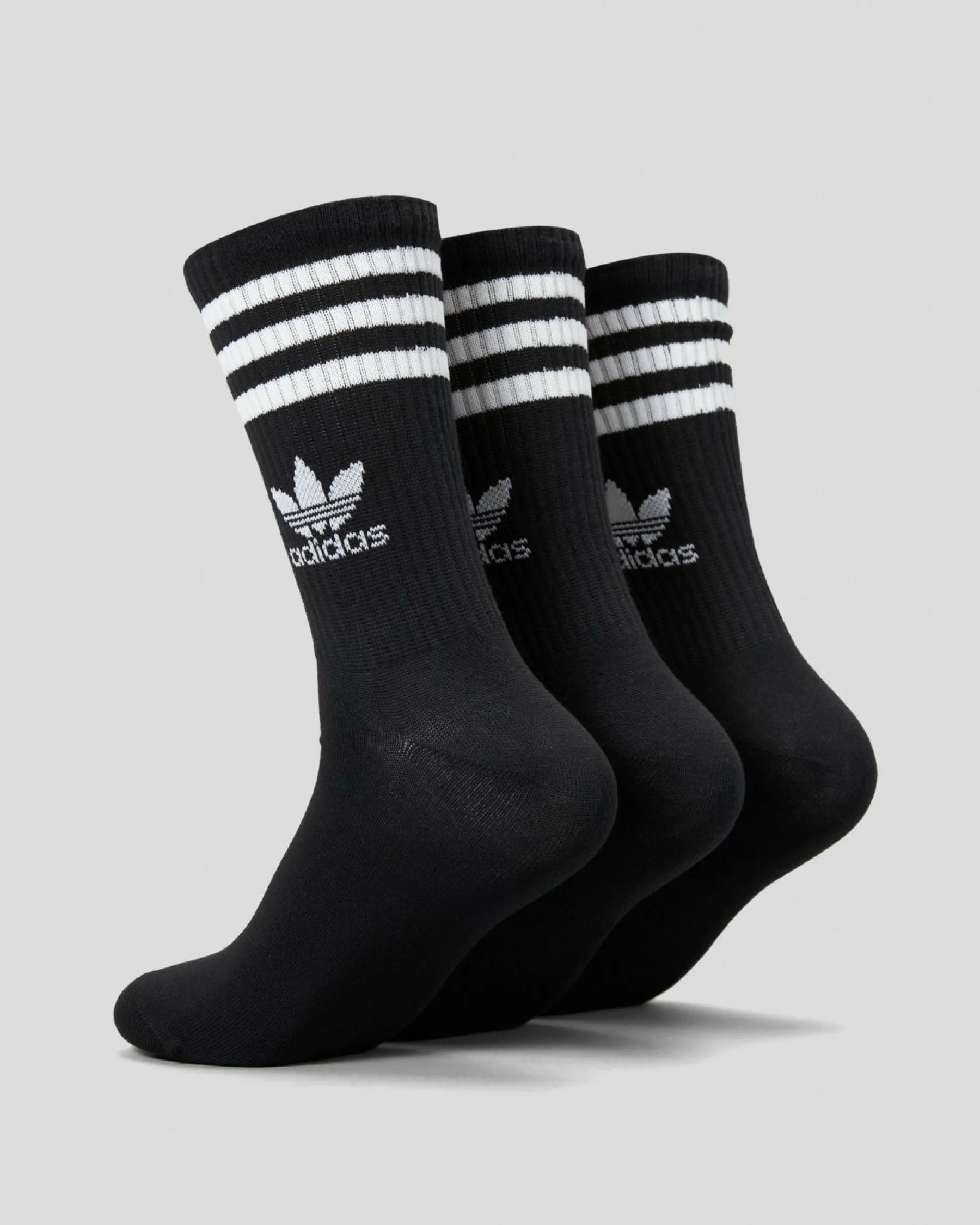 New Mid Cut Crew Socks 3 Pack Socks