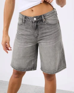 Best Mid Farrah Shorts Women Denim|Bottoms