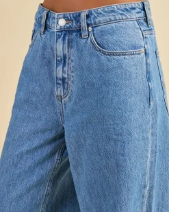 Denim|Bottoms*Lee Mid Slouch Jeans Precinct Blue