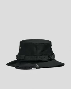 Headwear*S-Double Mid-Block Boonie Hat Black