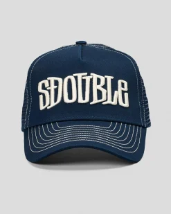 Mid-Block Curved Peak Trucker Cap Headwear