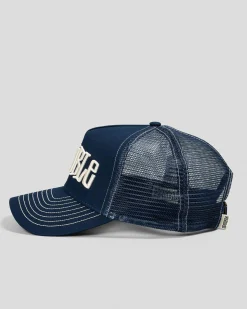 Mid-Block Curved Peak Trucker Cap Headwear