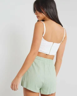 Outlet Mila Hawaii Shorts Women Sets|Linen Blend