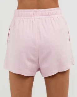 Outlet Mila Hawaii Shorts Women Sets|Linen Blend