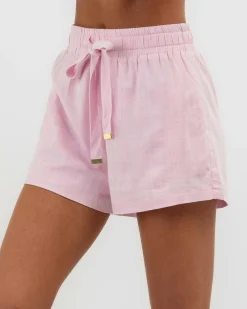 Outlet Mila Hawaii Shorts Women Sets|Linen Blend