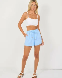 Sale Mila Hawaii Shorts Women Sets|Linen Blend
