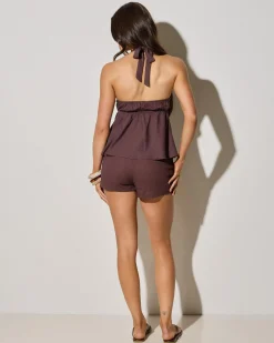 Discount Mila Hawaii Shorts Women Sets|Linen Blend