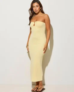 Dresses*Ava And Ever Milani Midi Dress Butter