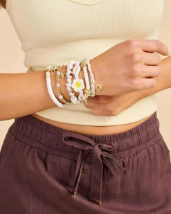 Jewelry|Jewelry*Karyn In LA Miller Wristband Pack White/coconut