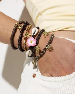 Jewelry|Jewelry*Karyn In LA Miller Wristband Pack Choc/pink