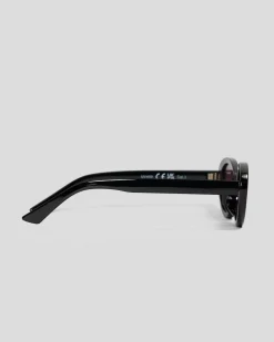 Sunglasses*Indie Eyewear Millie Sunglasses Black/gr Smoke
