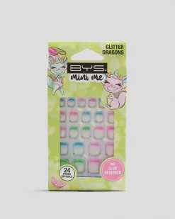 Face & Body*Get It Now Mini me Glitter Press on Nail Pack Multi
