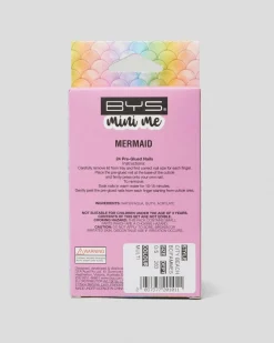 New Mini Me Mermaid Press On Nail Pack Kids Face & Body