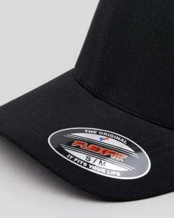 Headwear*Flexfit Mini Ottoman Cap Black