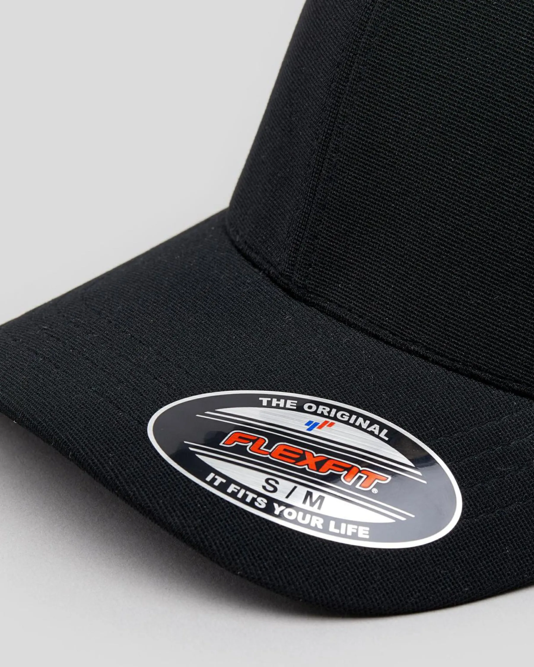 Headwear*Flexfit Mini Ottoman Cap Black