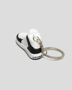 Gifts & Novelty|Gifts & Novelty*Lucid Mini Shoes Keyring Black/white