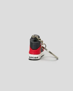 Gifts & Novelty|Gifts & Novelty*Lucid Mini Shoes Keyring Black/red