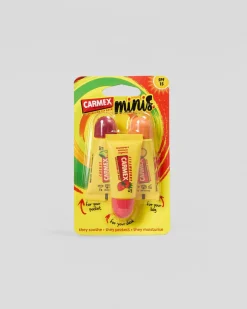 Face & Body|Beauty & Hair*Carmex Mini Squeeze Tube 3 Pack Multi