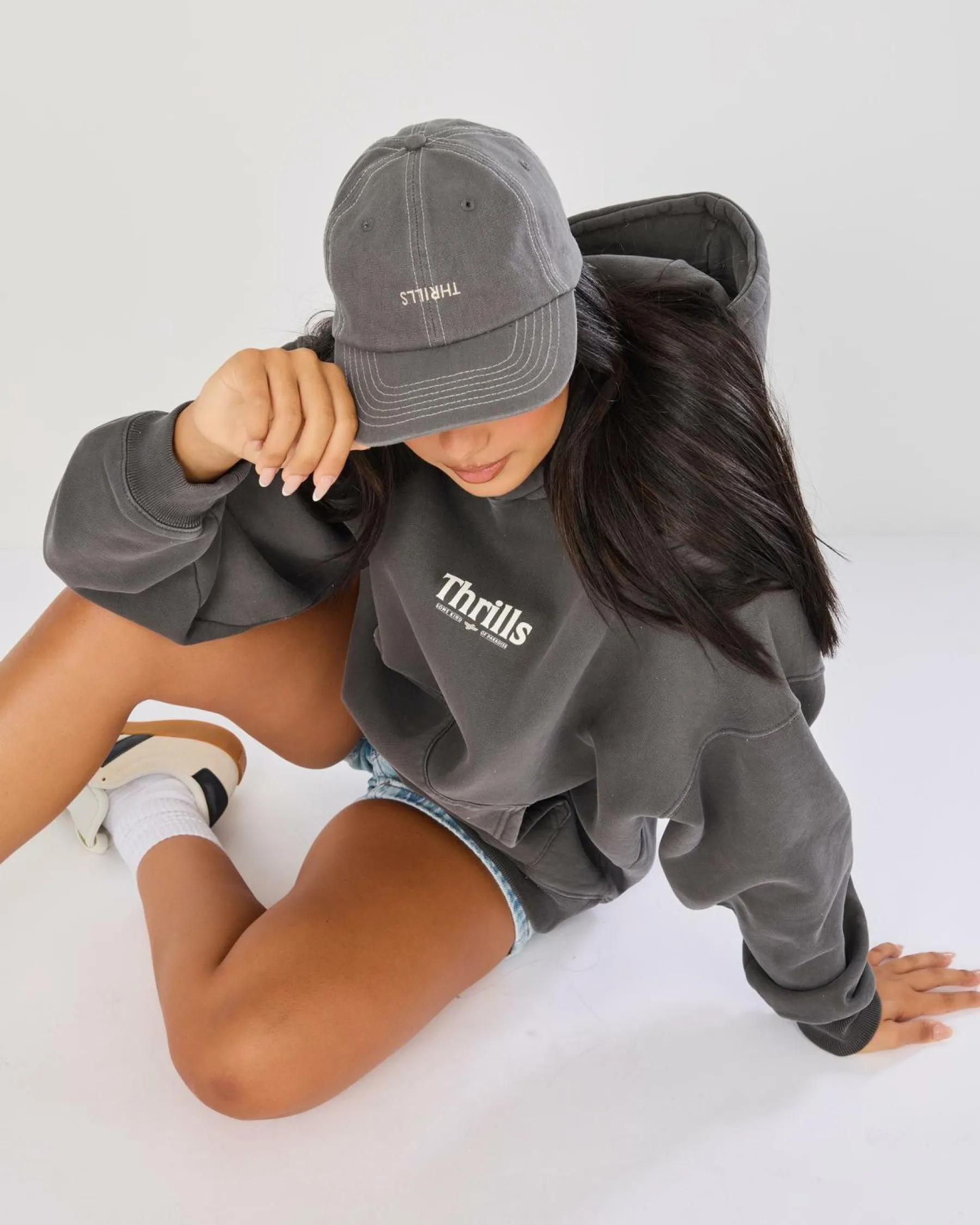 Online Minimal 6 Panel Cap Women Headwear