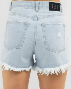 Bottoms*DESU Minnie Shorts Light Blue