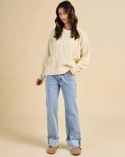 Missing The Waves Sweater Women Knitwear|Jumpers & Hoodies