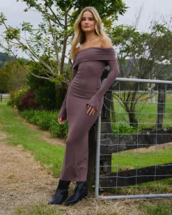 Dresses*Ava And Ever Misty Maxi Dress Espresso