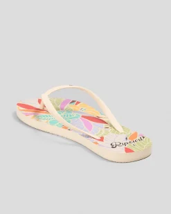 Discount Mixed Bloom Thongs Women Flip Flops