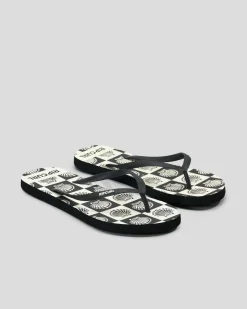 Clearance Mixed Bloom Thongs Women Flip Flops