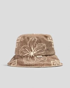 Headwear*Rip Curl Mixed Bucket Hat Brown