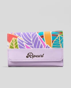 Wallets|Wallets*Rip Curl Mixed Floral Wallet Lilac