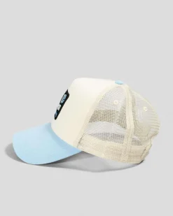 Headwear*Rip Curl Mixed Revival Trucker Cap Mid Blue