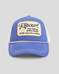 Headwear*Rip Curl Mixed Revival Trucker Cap Navy/yellow