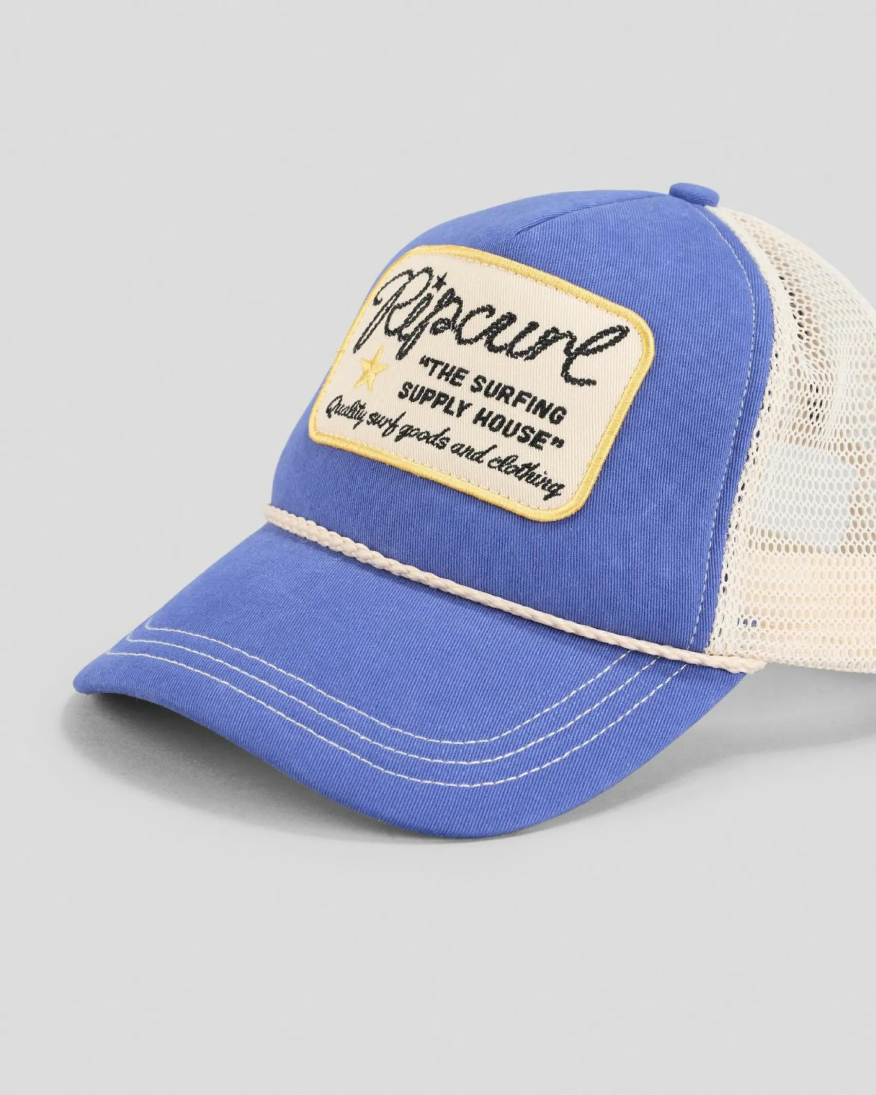 Headwear*Rip Curl Mixed Revival Trucker Cap Navy/yellow