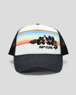 Headwear*Rip Curl Mixed Revival Trucker Cap Bone