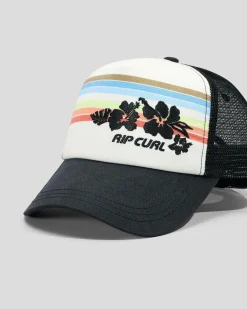 Headwear*Rip Curl Mixed Revival Trucker Cap Bone