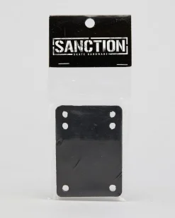 Skateboards & Scooters|Skateboards & Scooters*Sanction 3mm Riser Pads Black